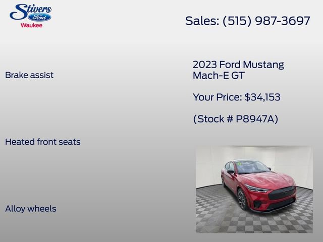 Certified 2023 Ford Mustang Mach-E GT AWD/4WD image 16
