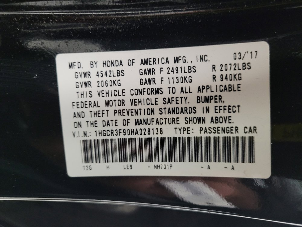 Used 2017 Honda Accord Touring image 33