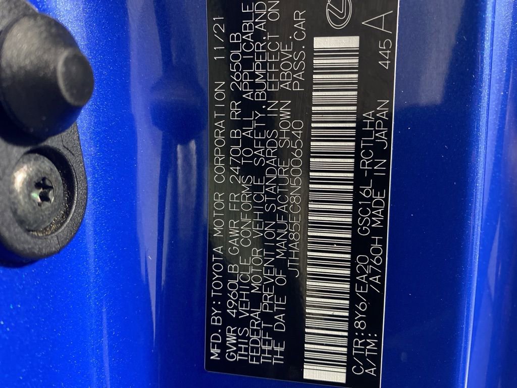 Certified 2022 Lexus RC 300 AWD w/ All Weather Package image 33