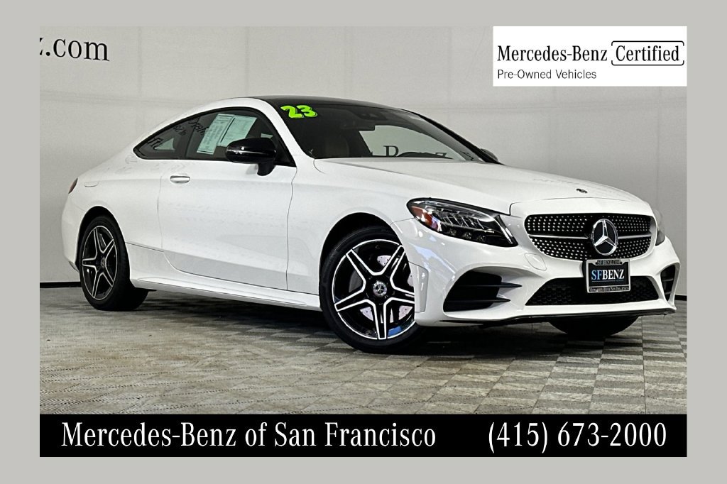 Certified 2023 Mercedes-Benz C 300 4MATIC Coupe