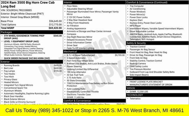 Used 2024 RAM 3500 Big Horn image 3