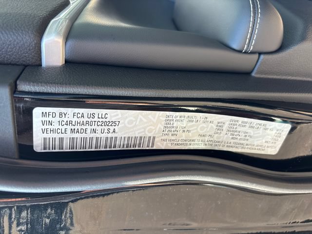 New 2026 Jeep Grand Cherokee Altitude AWD/4WD image 35