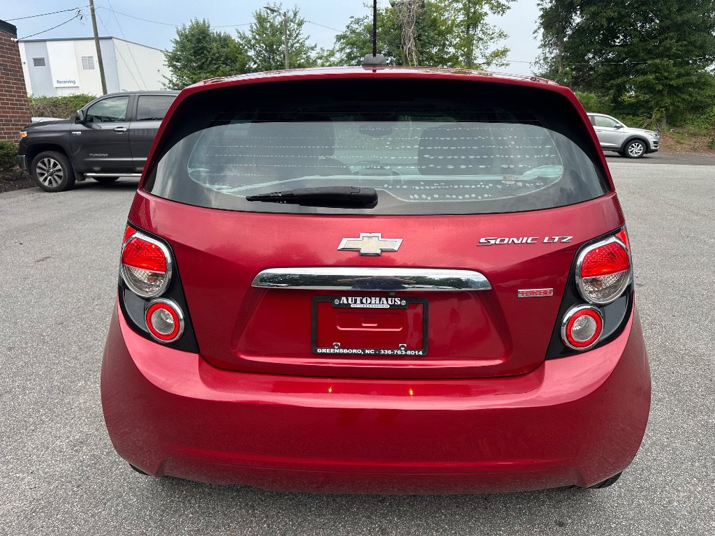 Used 2015 Chevrolet Sonic LTZ w/ Advanced Safety Package FWD image 6