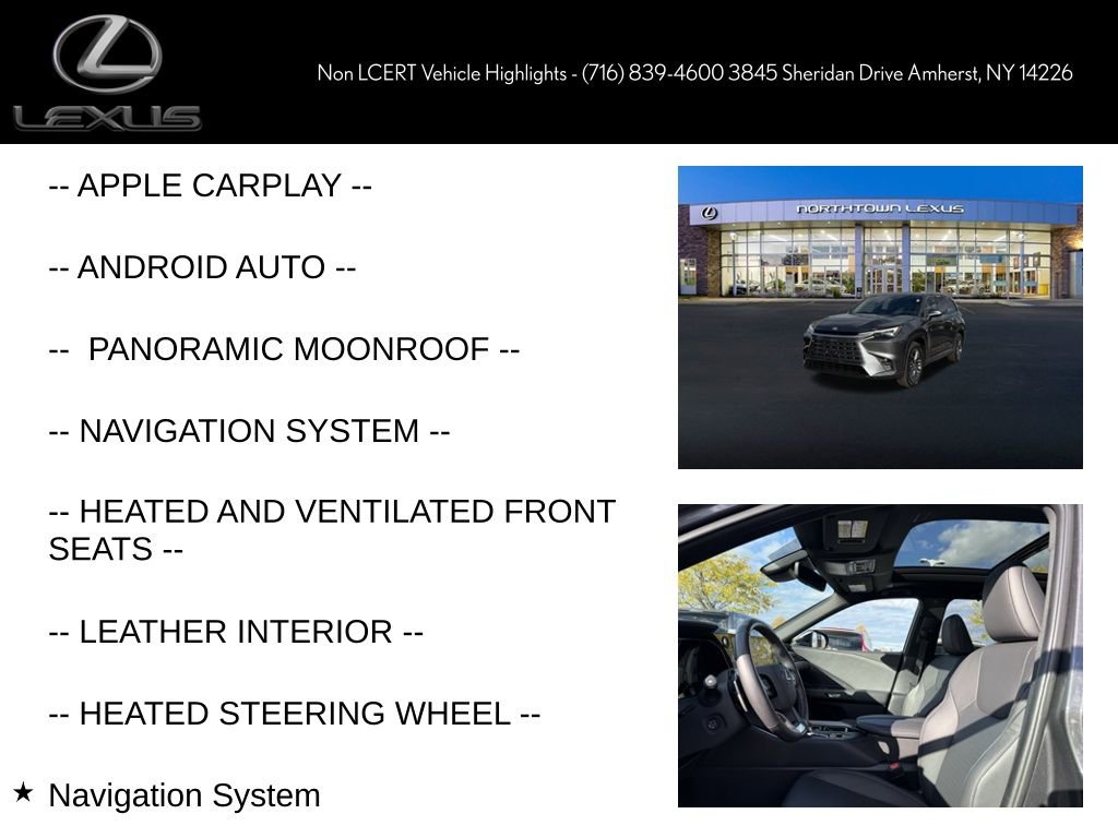 Certified 2025 Lexus TX 350 AWD image 6