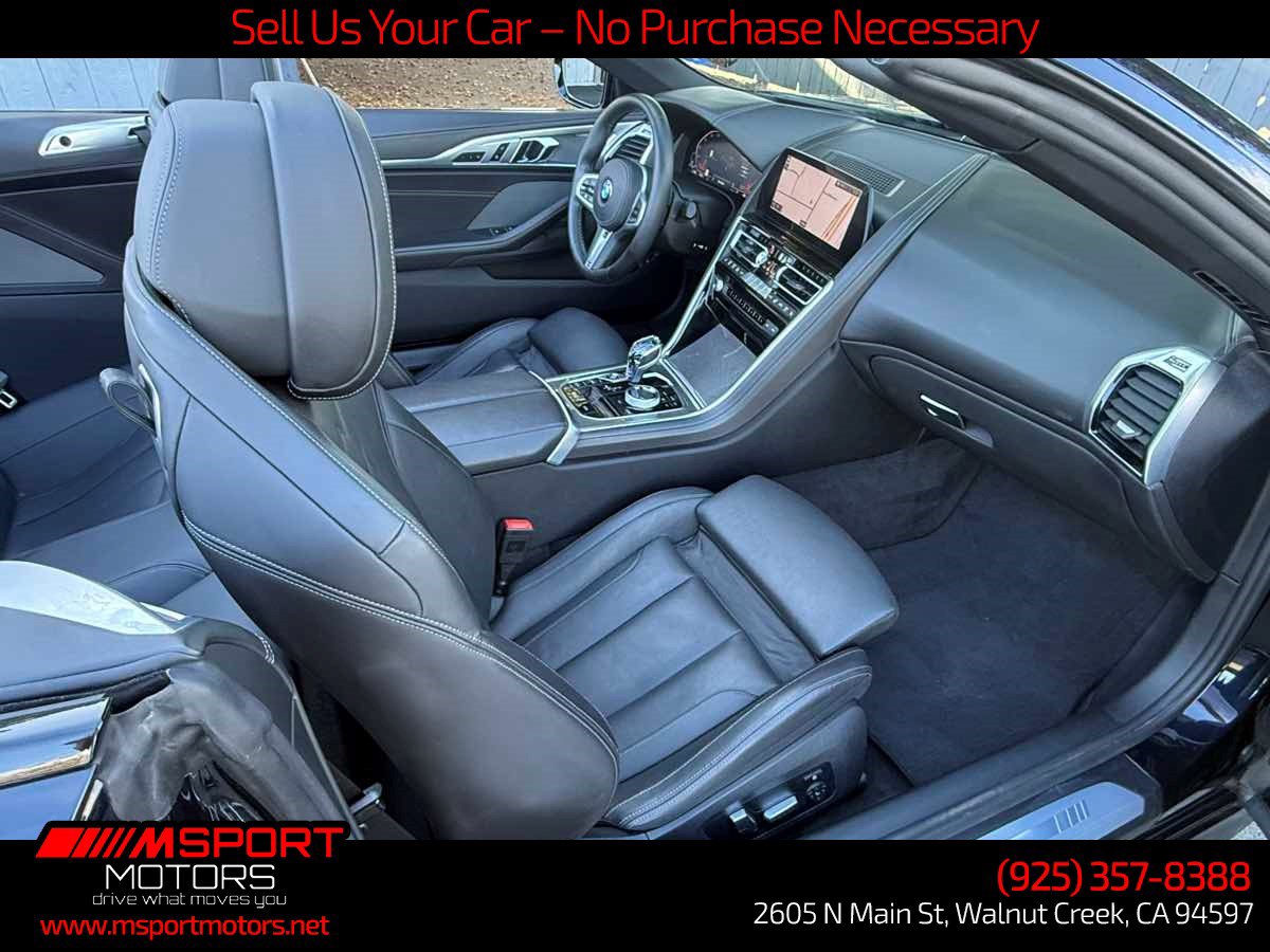 Used 2020 BMW 840i Convertible w/ M Sport Package RWD image 21