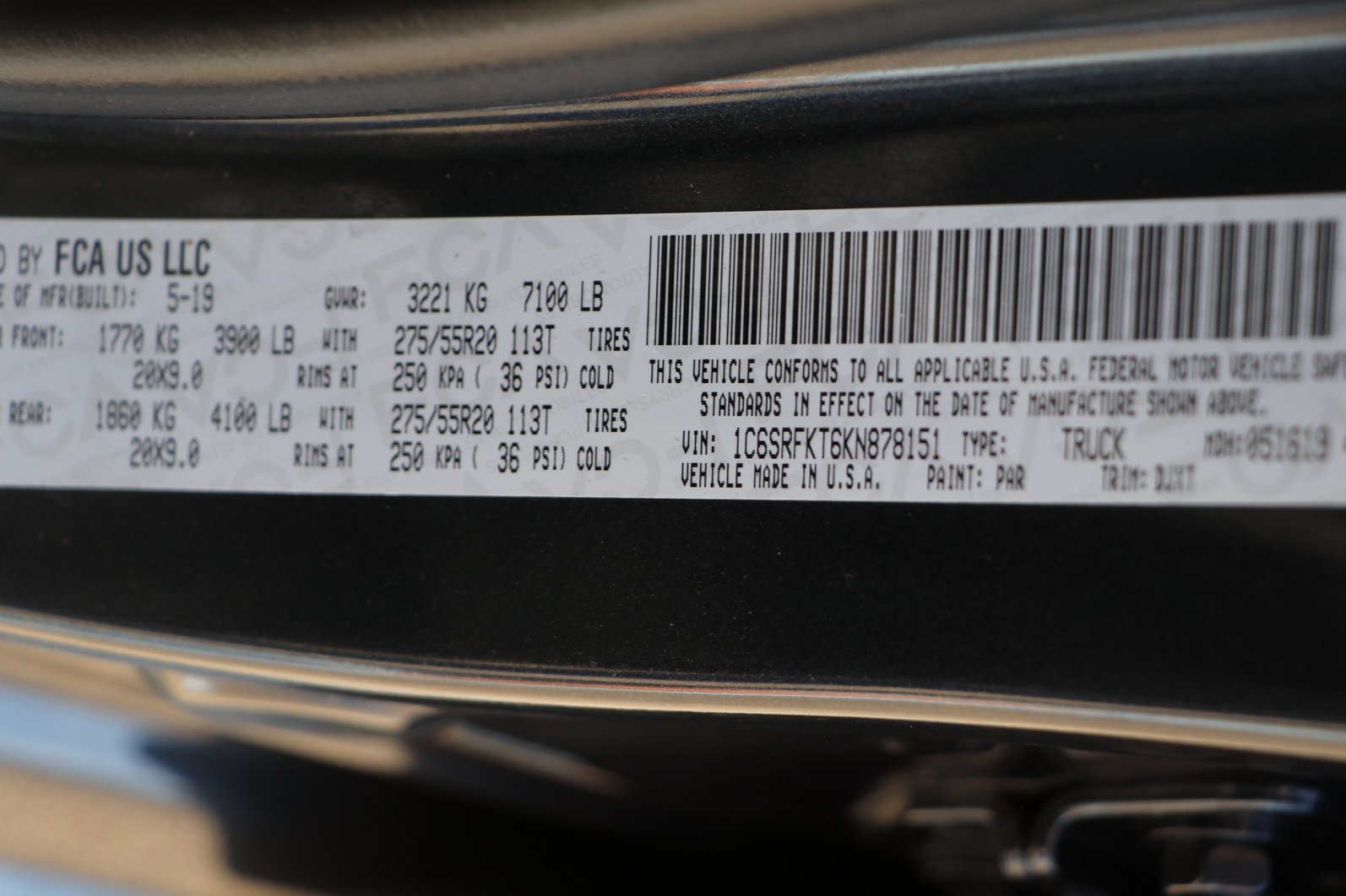 Used 2019 RAM 1500 Limited AWD/4WD image 37