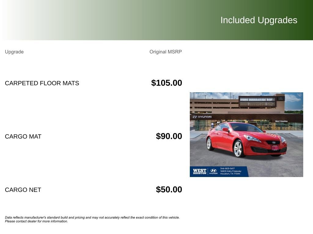 Used 2012 Hyundai Genesis 2.0T image 9