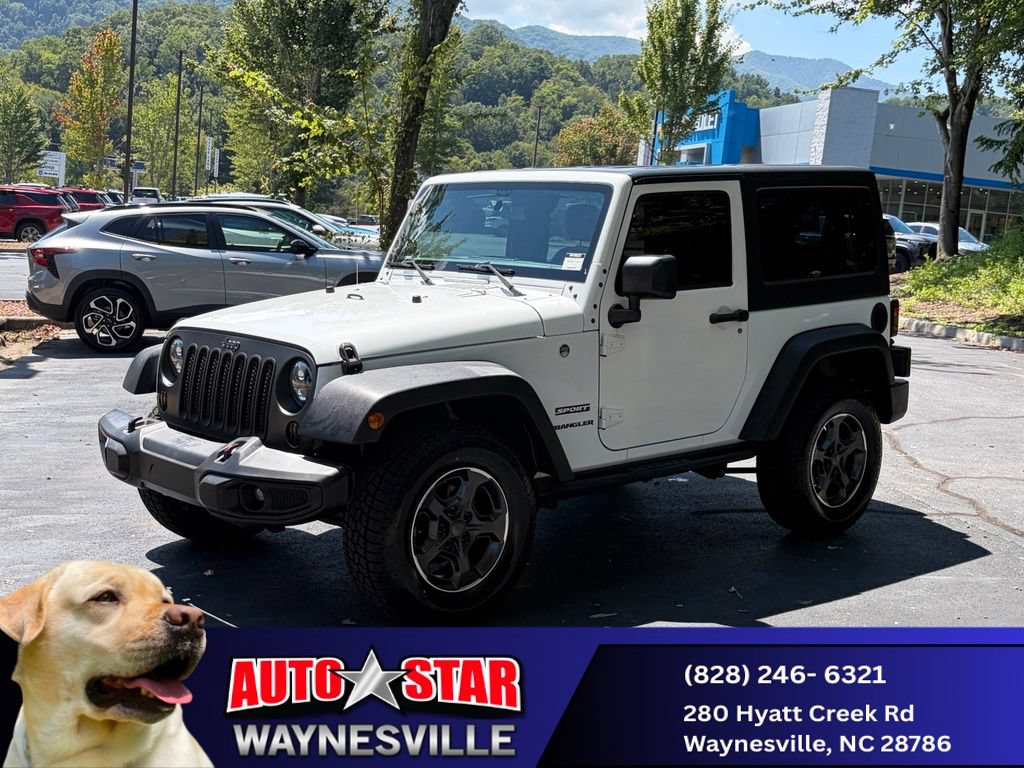 Used 2017 Jeep Wrangler Sport w/ Trailer Tow Group AWD/4WD image 7