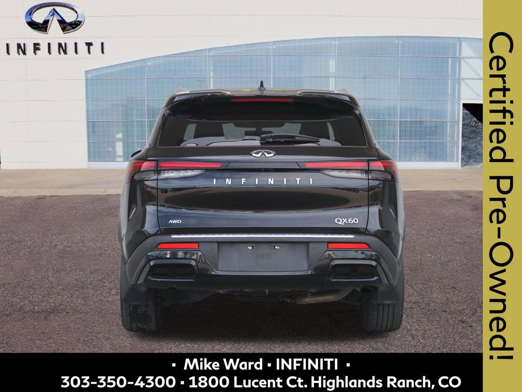 Certified 2023 INFINITI QX60 Luxe w/ Cargo Package image 4