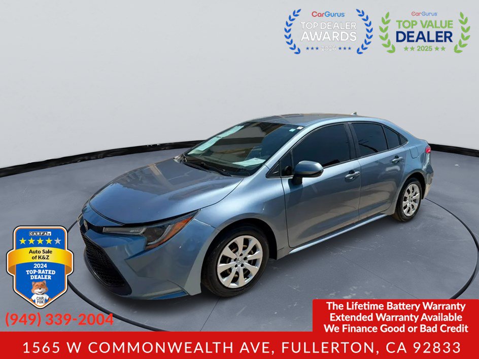 Used 2021 Toyota Corolla LE w/ Carpet Mat Package (TMS)