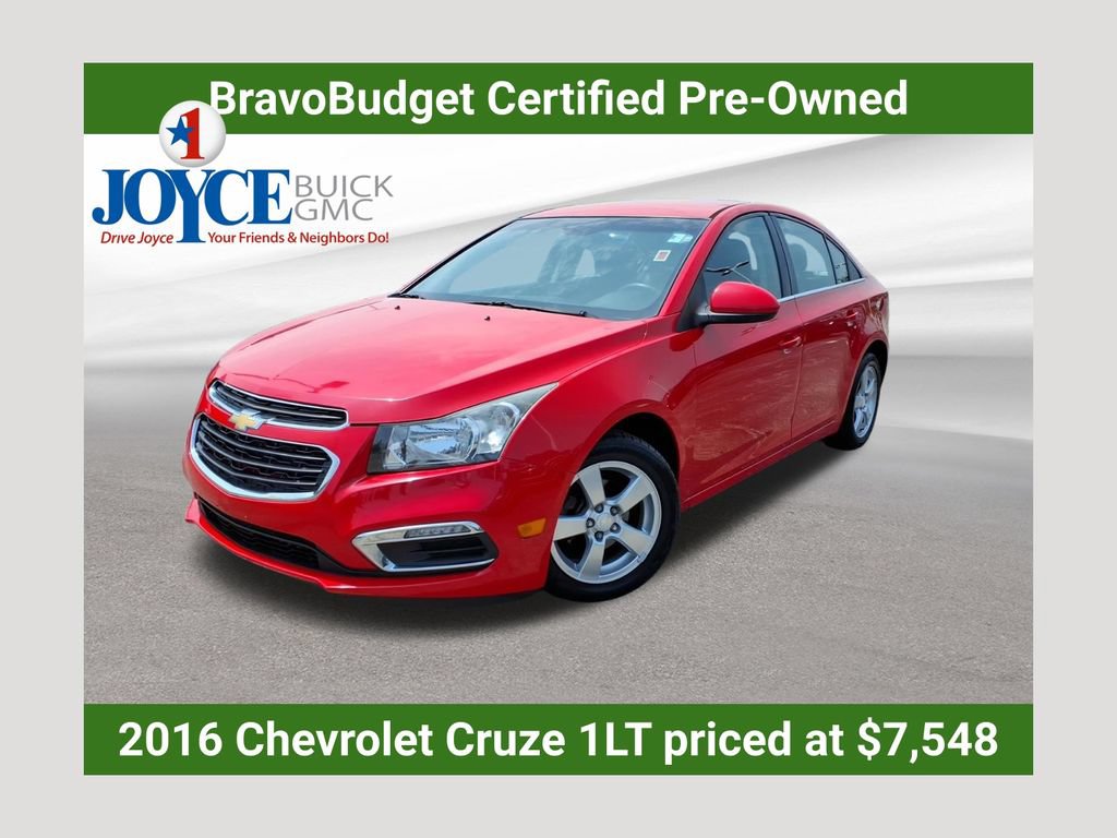 Certified 2016 Chevrolet Cruze LT