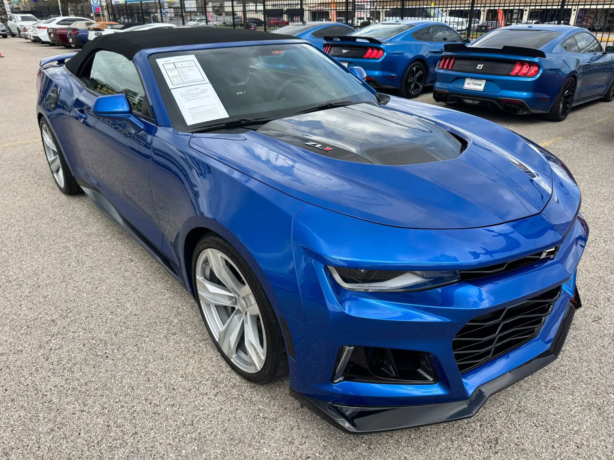 Used 2018 Chevrolet Camaro ZL1 w/ LPO, ZL1 Protection Package RWD image 47