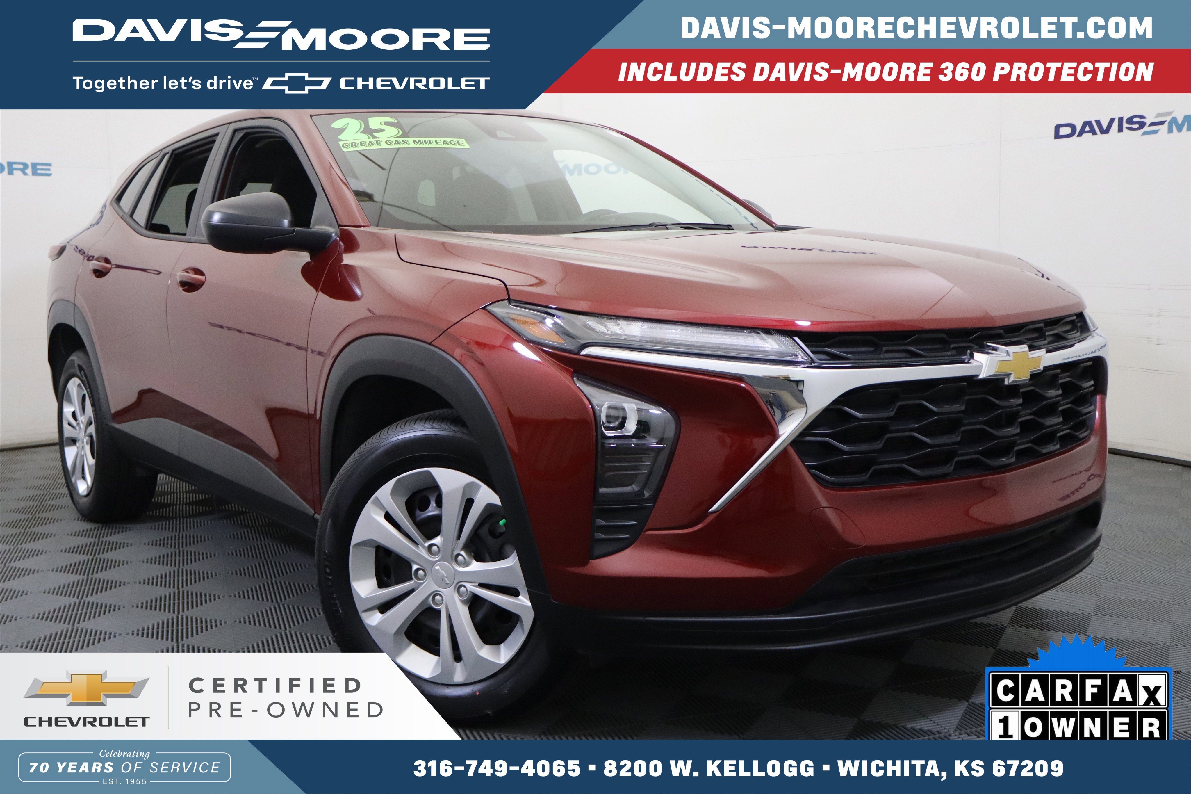 Certified 2025 Chevrolet Trax LS