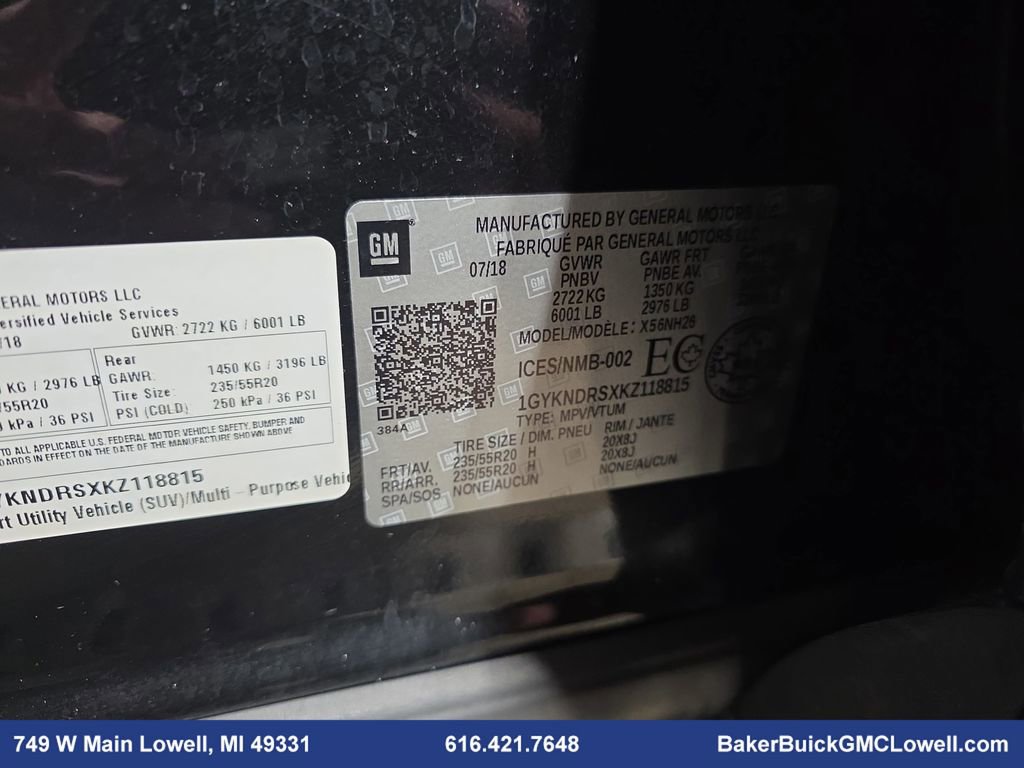 Used 2019 Cadillac XT5 Luxury image 36