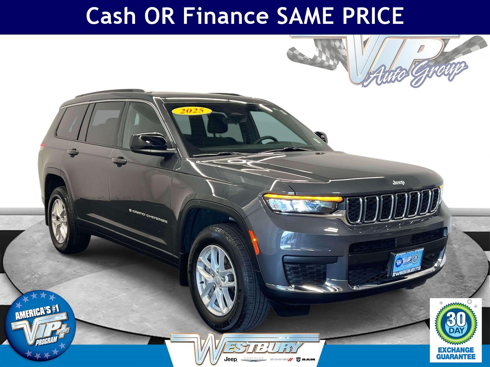 Used 2025 Jeep Grand Cherokee L Laredo AWD/4WD image 1