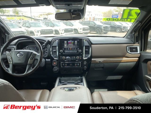 Used 2021 Nissan Titan Platinum Reserve w/ Moonroof Package AWD/4WD image 11