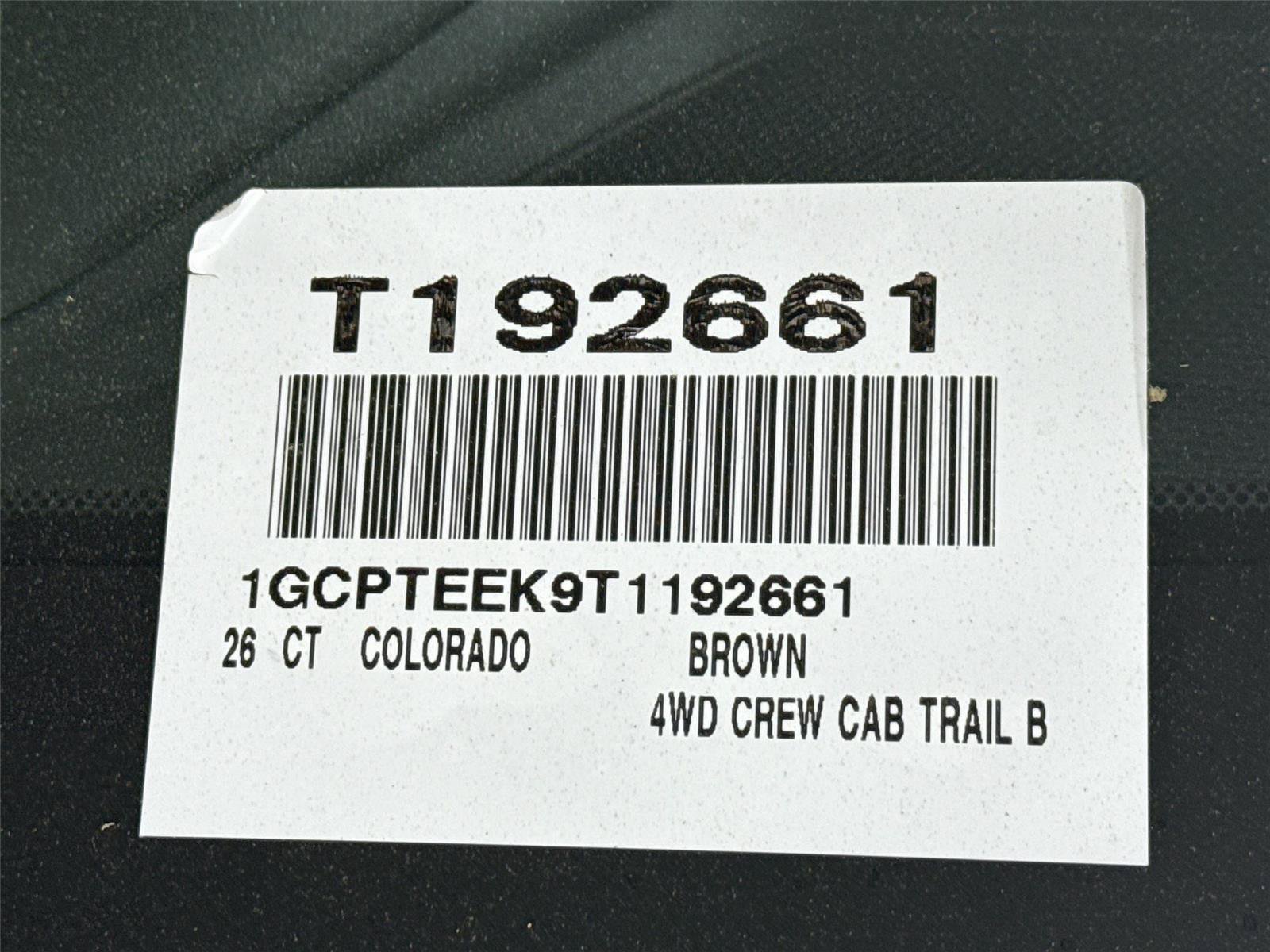 Used 2026 Chevrolet Colorado Trail Boss AWD/4WD image 45
