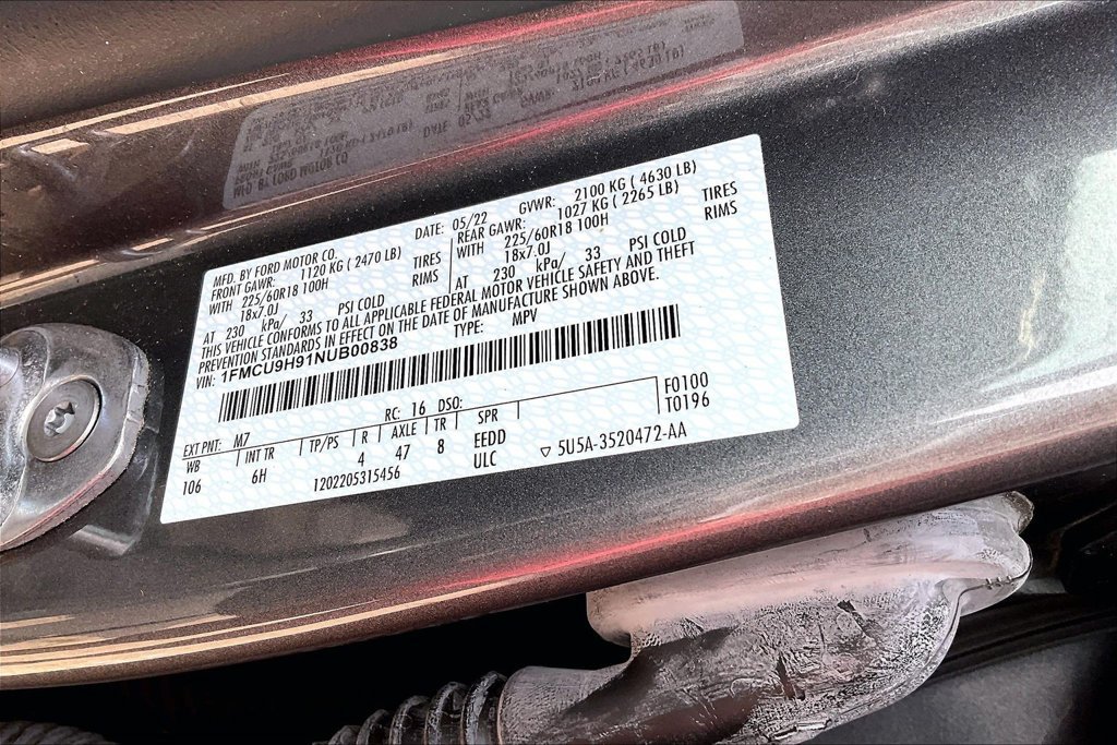 Used 2022 Ford Escape SEL AWD/4WD image 31