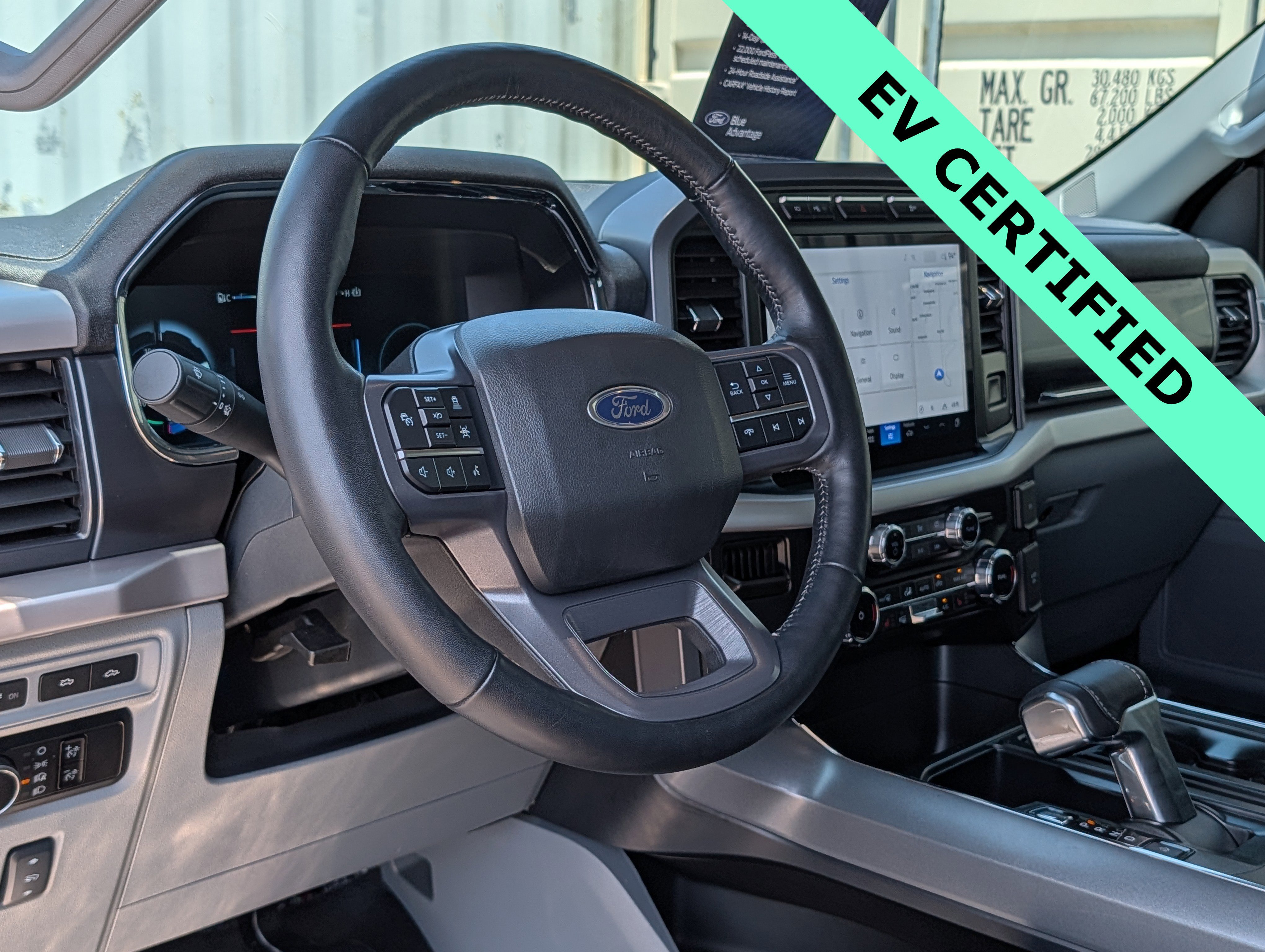 Certified 2023 Ford F150 Lightning XLT w/ Equipment Group 312A High AWD/4WD image 24
