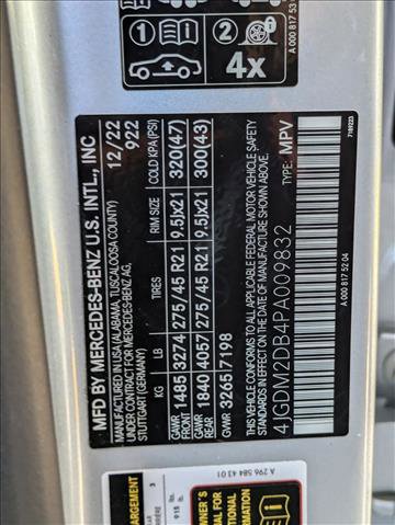 Certified 2023 Mercedes-Benz EQS 450+ SUV image 25