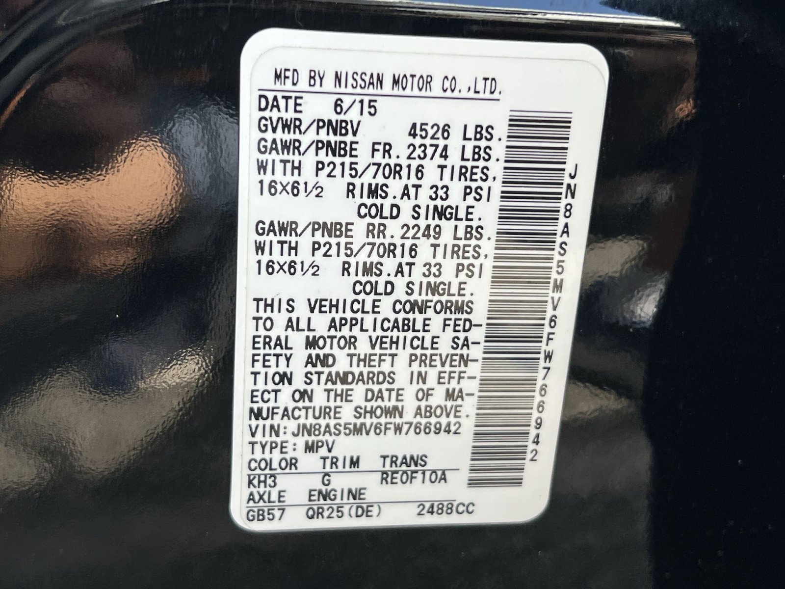 Used 2015 Nissan Rogue S w/ Convenience Package AWD/4WD image 25
