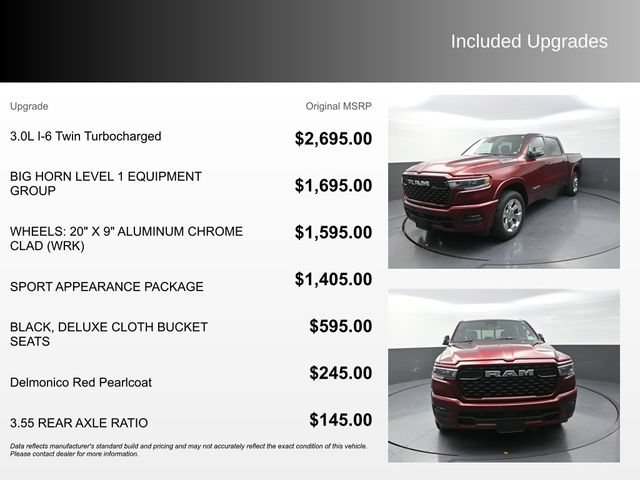 Used 2025 RAM 1500 Big Horn AWD/4WD image 4