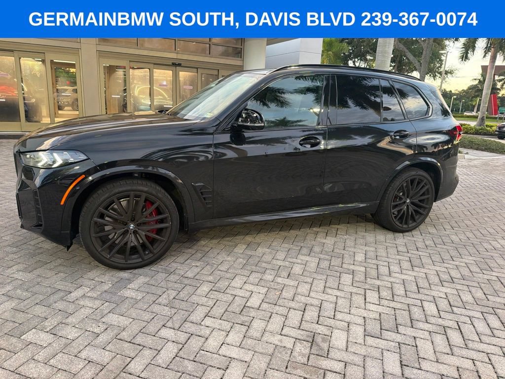 Certified 2025 BMW X5 M60i w/ Parking Assistance Package AWD/4WD image 39