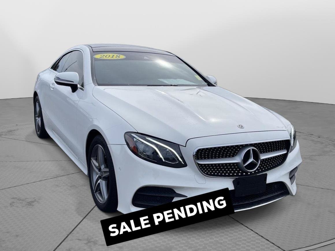 Used 2018 Mercedes-Benz E 400 4MATIC Coupe