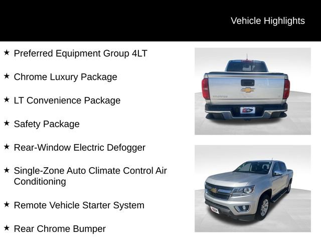 Certified 2016 Chevrolet Colorado LT w/ Luxury Package, Chrome image 3