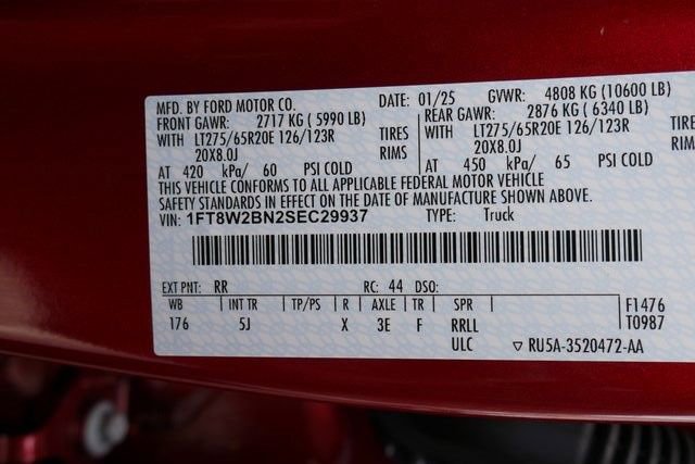Used 2025 Ford F250 Lariat w/ Lariat Ultimate Package image 29