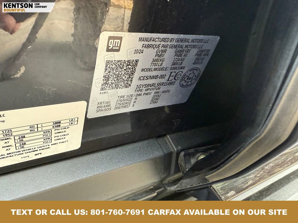 Used 2025 Cadillac Escalade ESV Sport w/ LPO, ONYX Package image 49