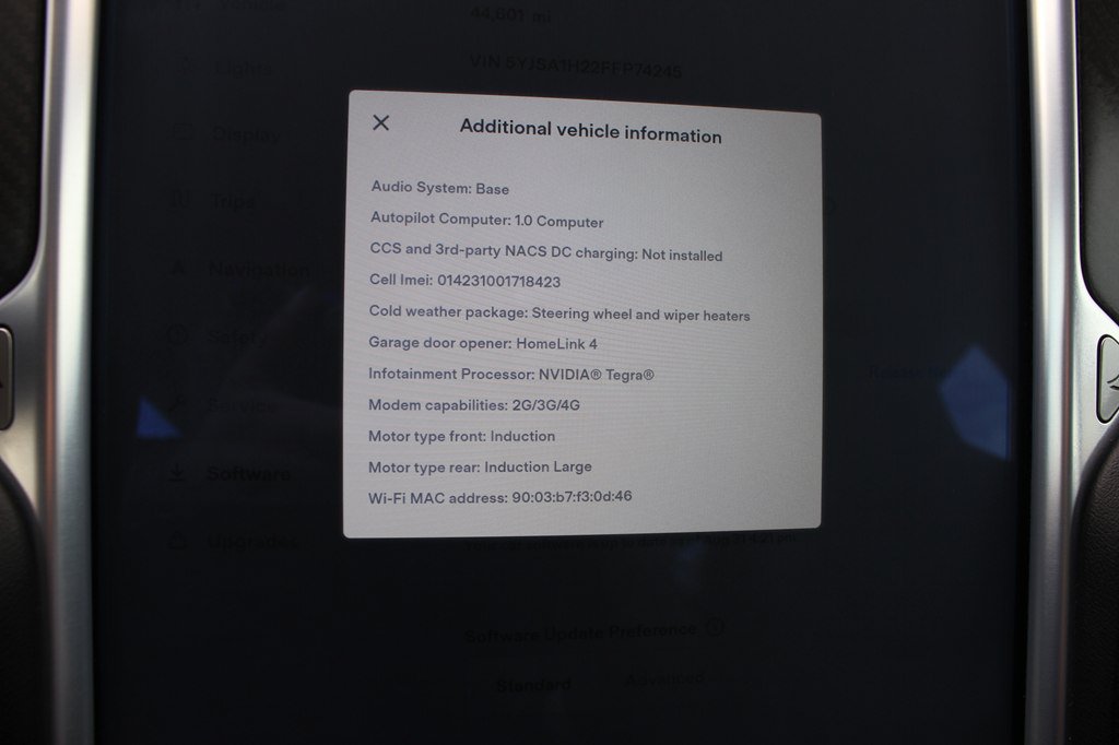 Used 2015 Tesla Model S P85D AWD/4WD image 19