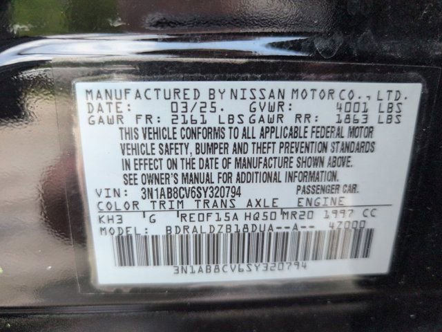 Used 2025 Nissan Sentra SV FWD image 35