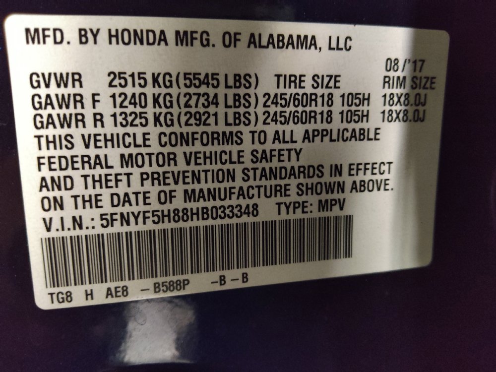 Used 2017 Honda Pilot EX-L image 33