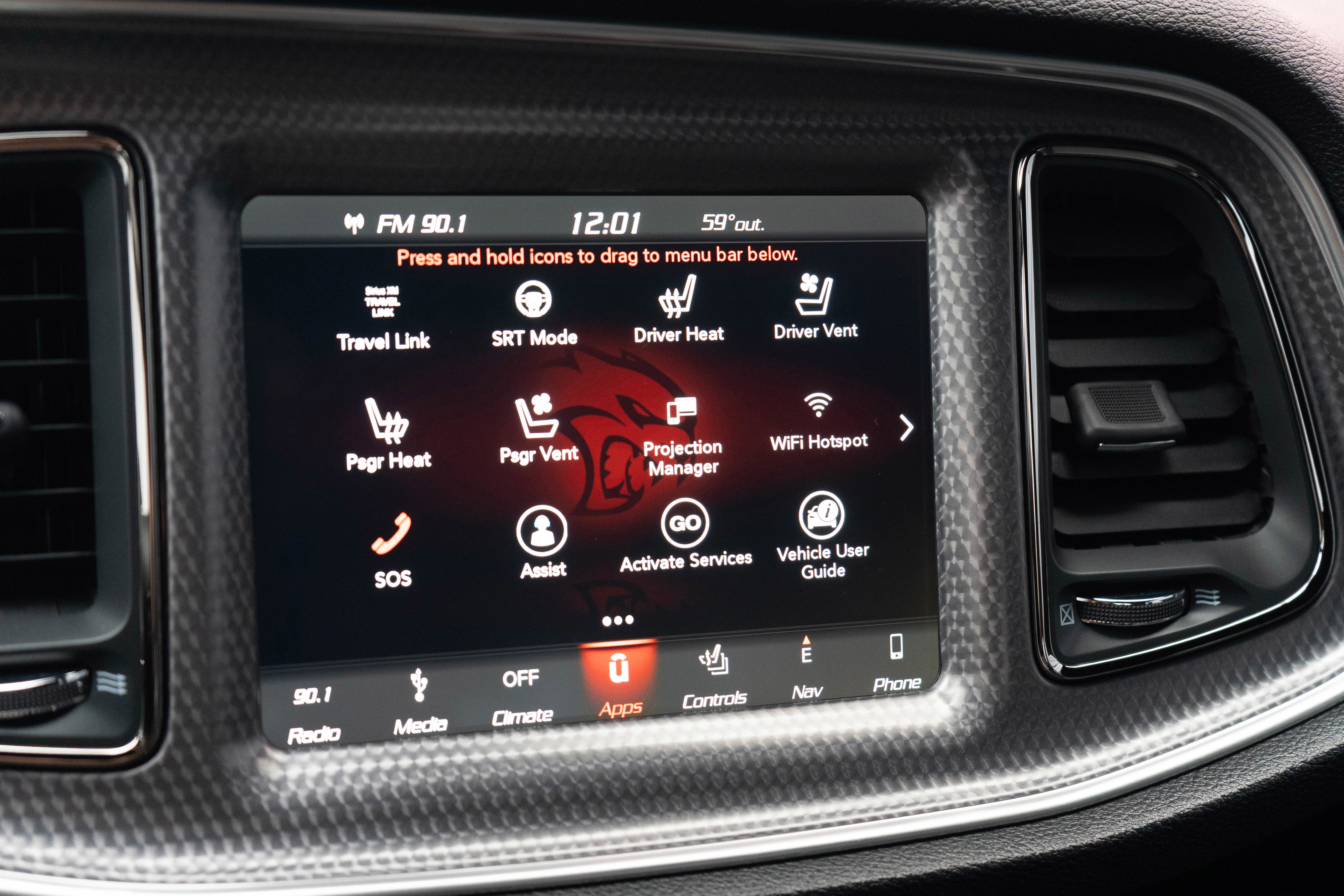 Used 2019 Dodge Challenger SRT Hellcat w/ Laguna Leather Package image 23