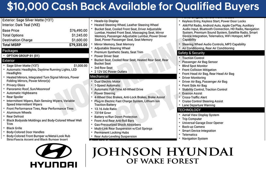 New 2026 Hyundai Ioniq 9 Calligraphy AWD/4WD image 2