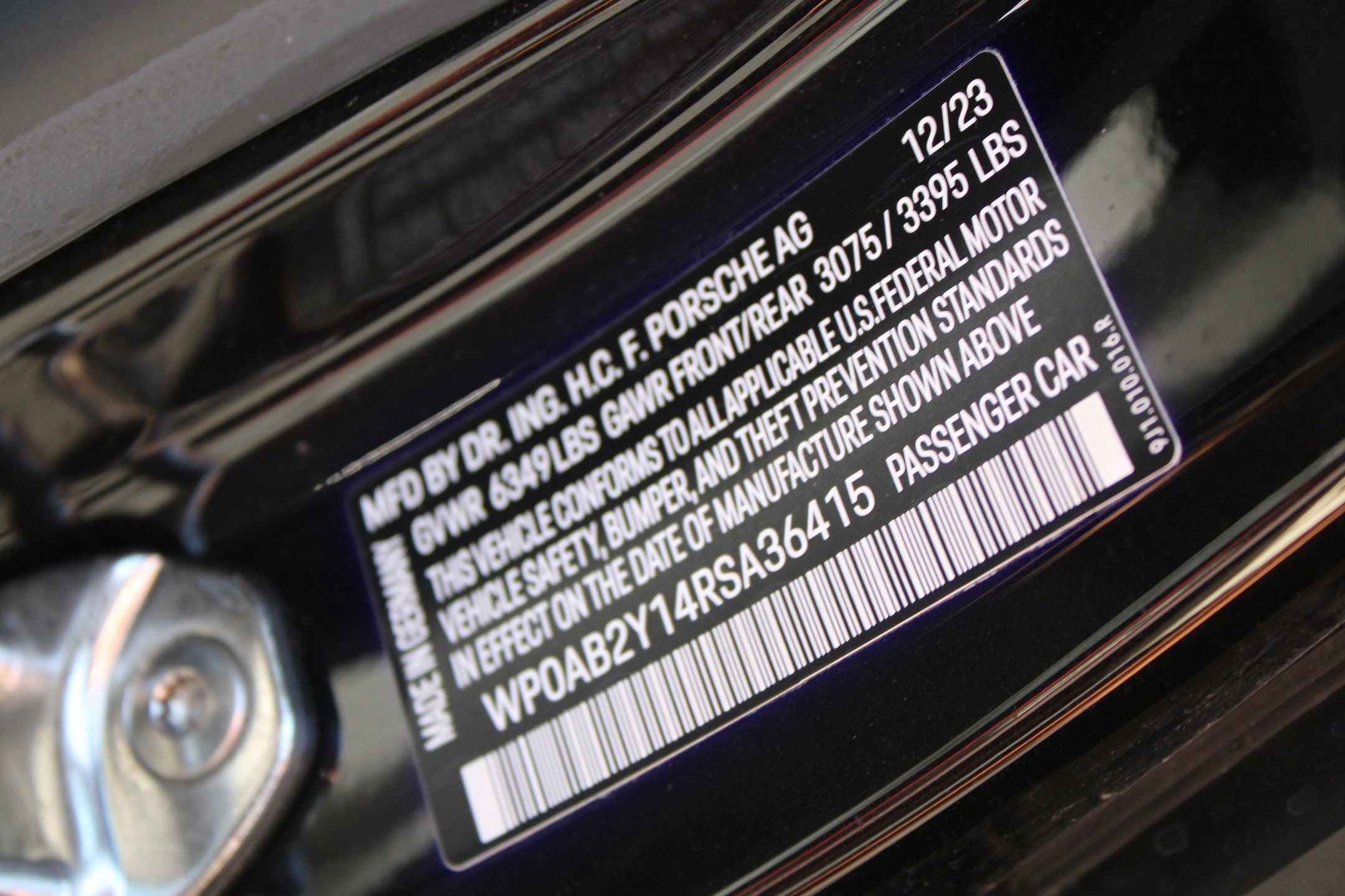 Certified 2024 Porsche Taycan 4S image 29