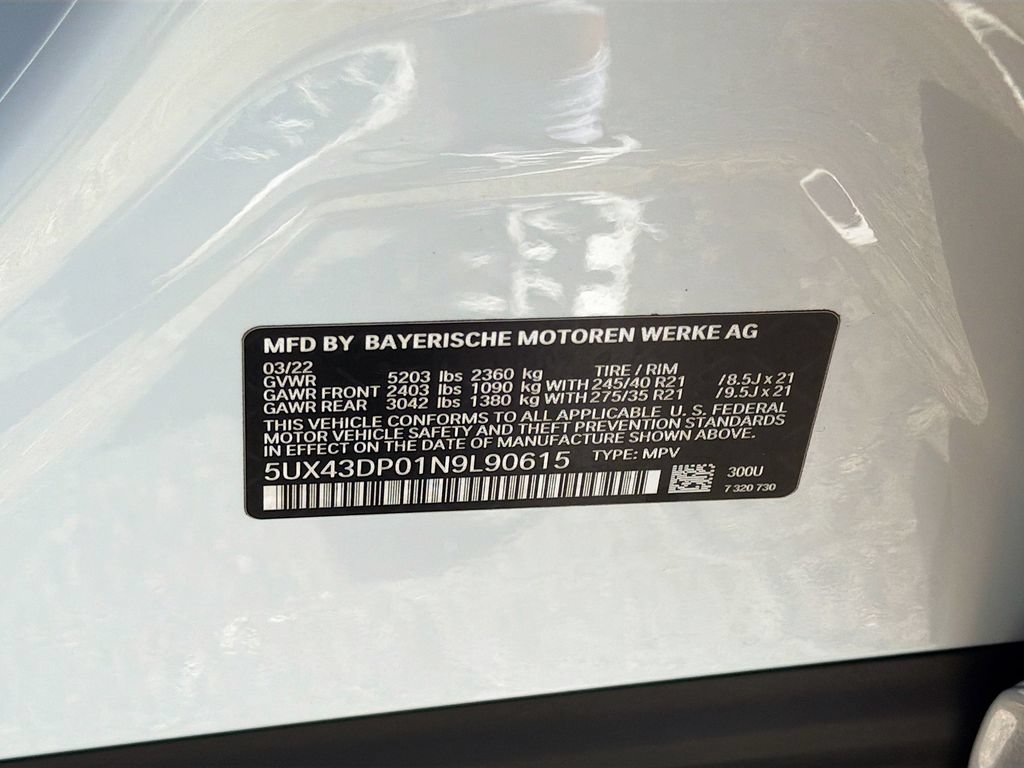 Used 2022 BMW X3 sDrive30i w/ Convenience Package RWD image 44