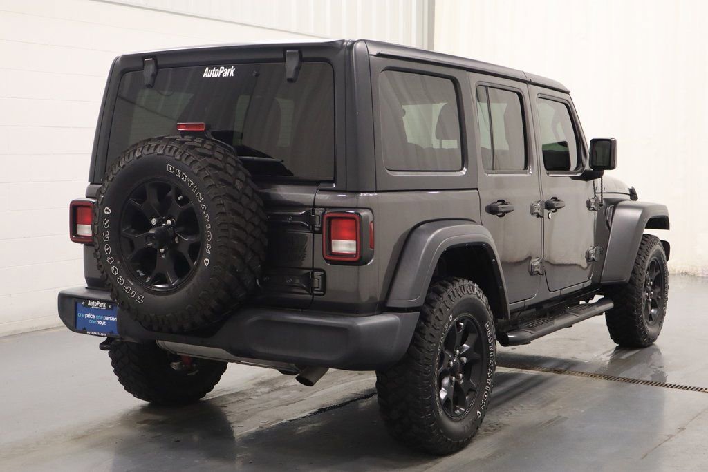 Certified 2022 Jeep Wrangler Unlimited Willys image 9