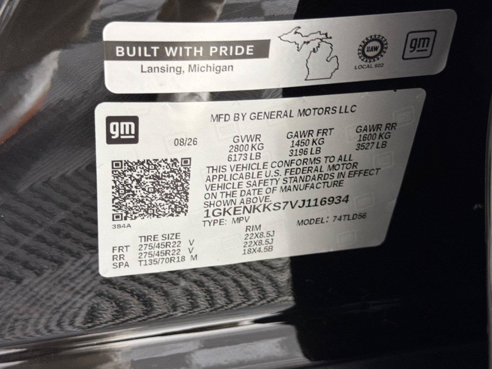 New 2027 GMC Acadia Elevation w/ Black Edition FWD image 34