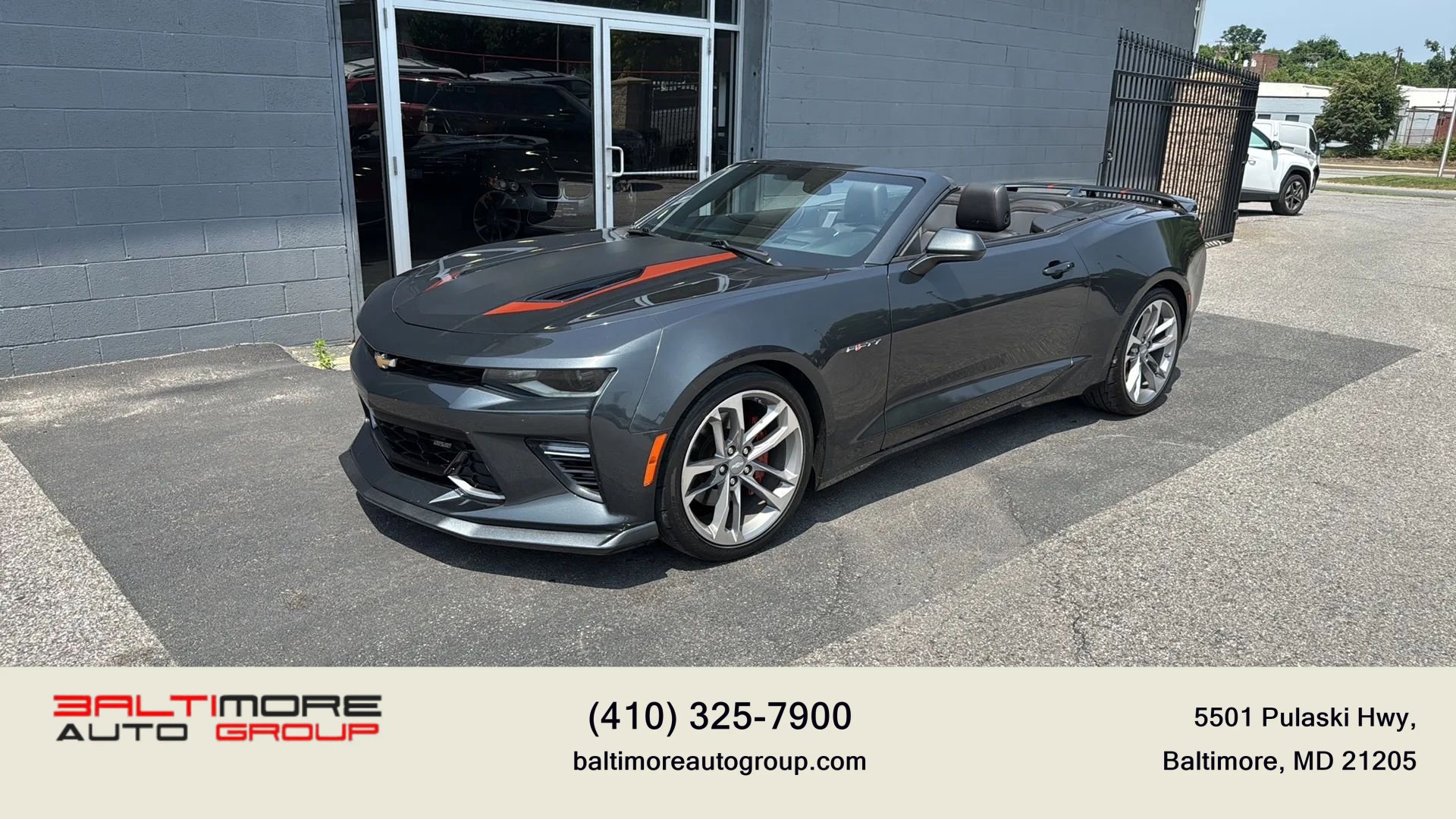 Used 2017 Chevrolet Camaro SS w/ 50th Anniversary Edition