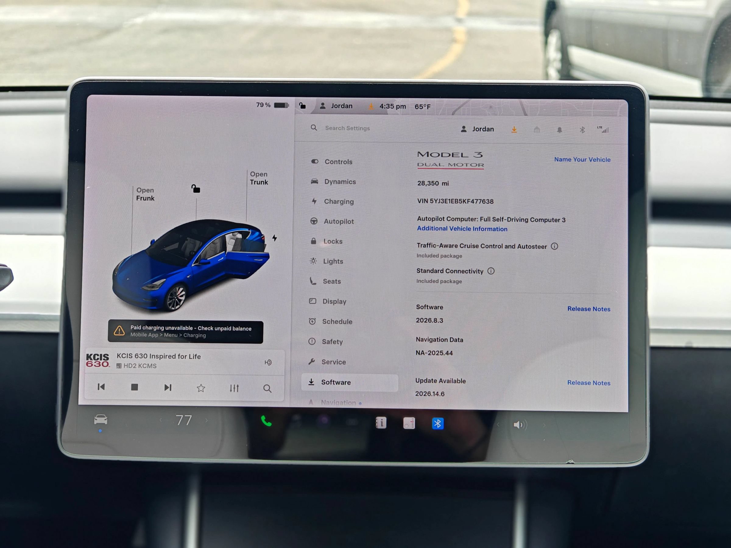Used 2019 Tesla Model 3 Performance AWD/4WD image 2