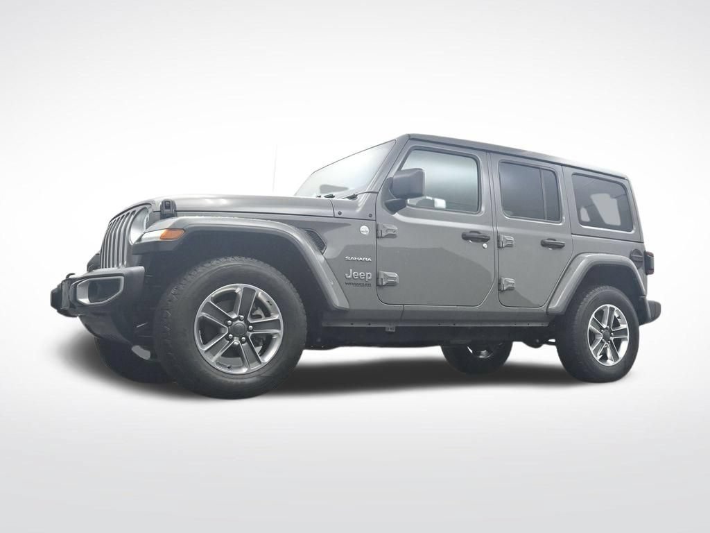 Used 2022 Jeep Wrangler Unlimited Sahara w/ LED Lighting Group AWD/4WD image 30