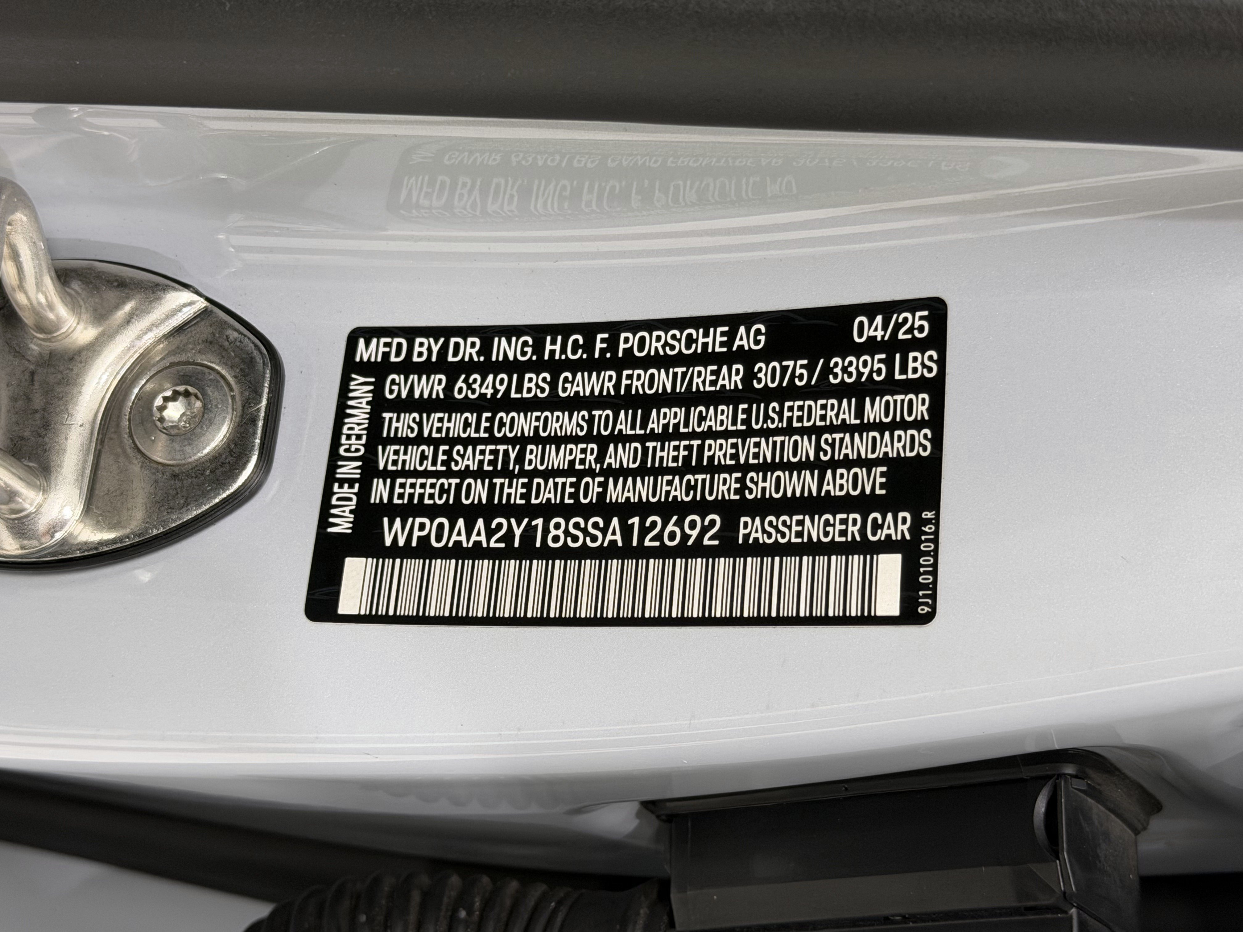 Certified 2025 Porsche Taycan RWD image 62