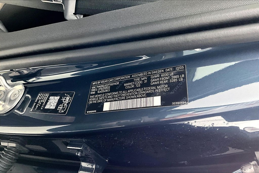 New 2026 Volvo XC90 B6 Plus w/ Protection Package Premier AWD/4WD image 26