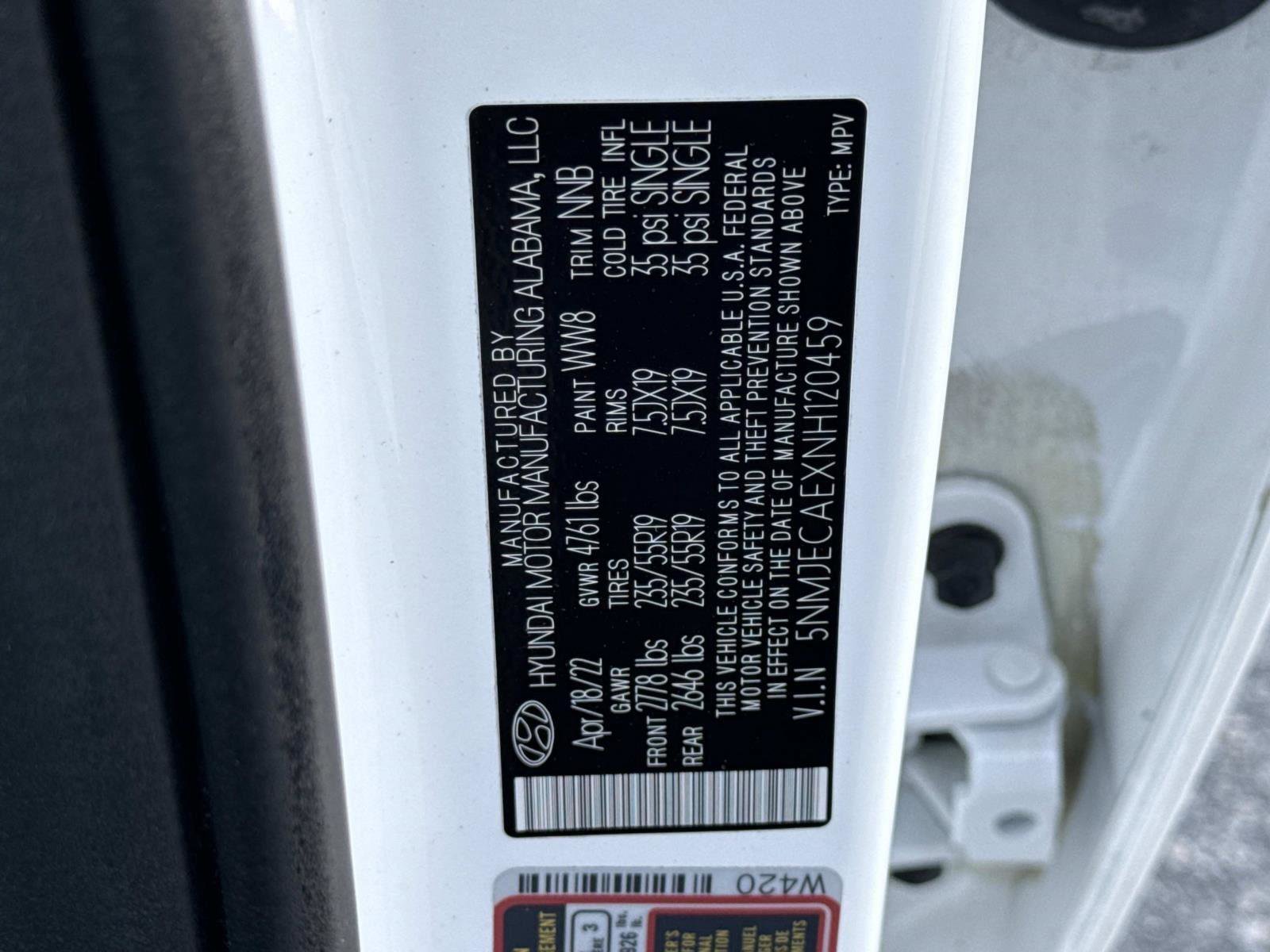 Certified 2022 Hyundai Tucson Limited image 32