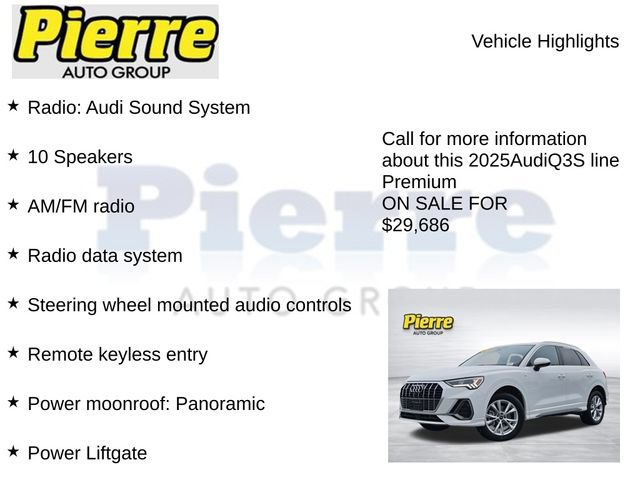 Used 2025 Audi Q3 2.0T Premium AWD/4WD image 7