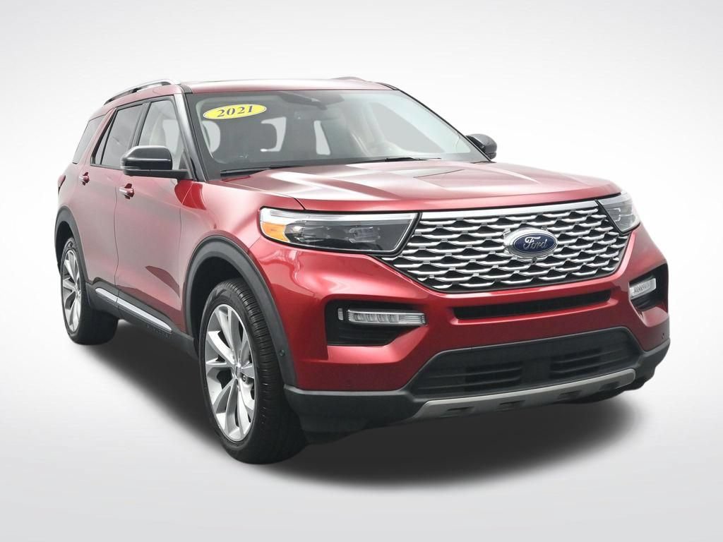 Used 2021 Ford Explorer Platinum w/ Equipment Group 601A AWD/4WD image 3