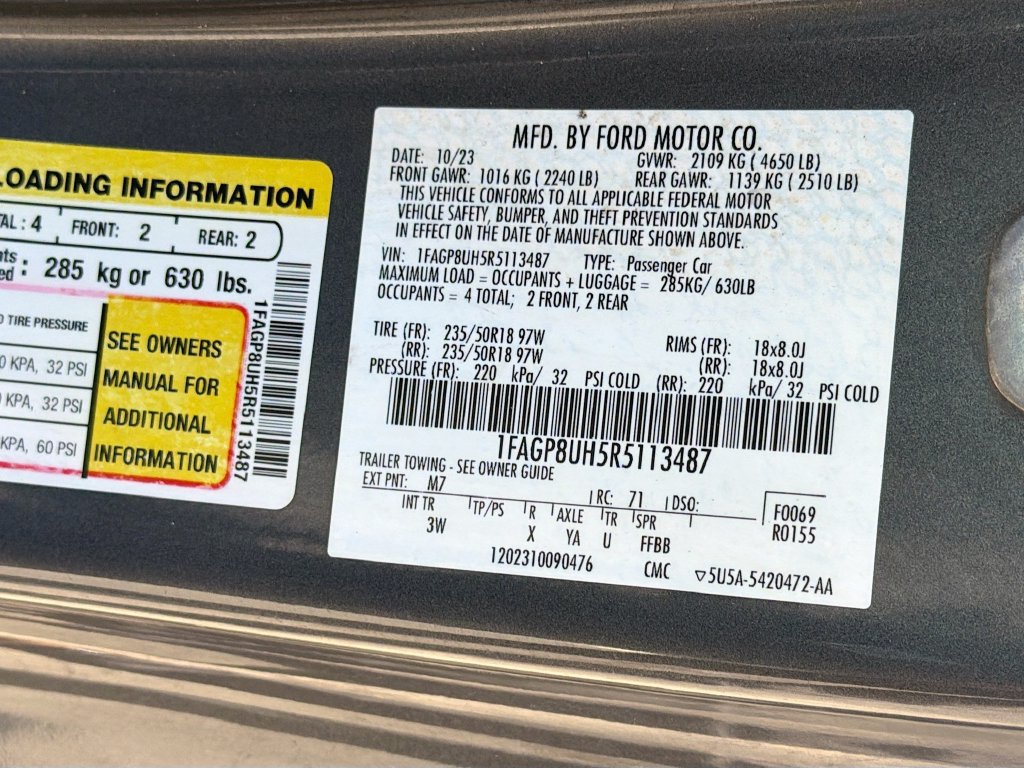 Certified 2024 Ford Mustang Premium RWD image 40