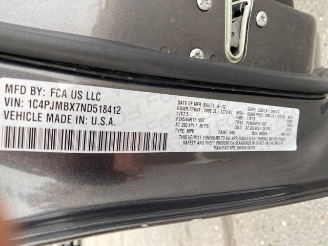 Used 2022 Jeep Cherokee Trailhawk w/ Comfort/Convenience Group image 24